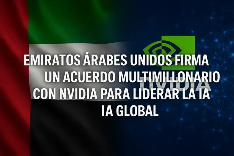 Emiratos Árabes Unidos firma un acuerdo multimillonario con NVIDIA