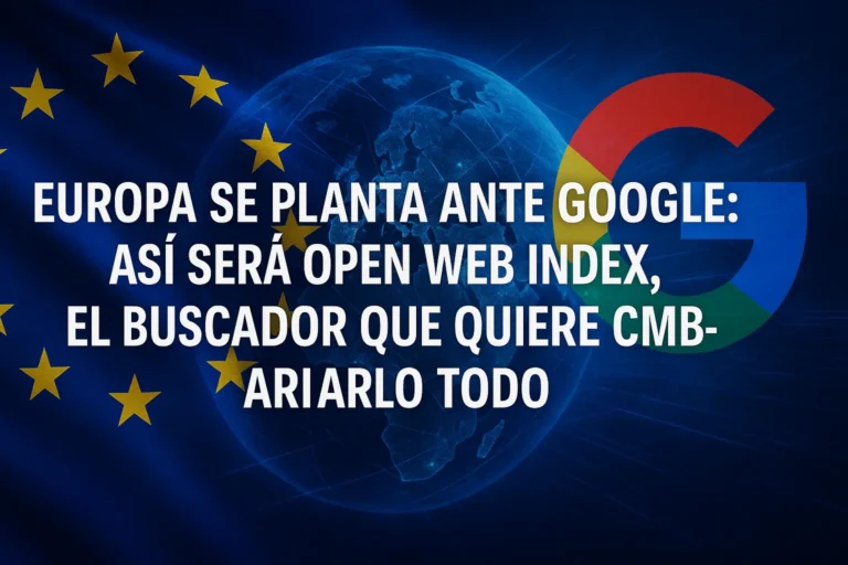 Europa se planta ante Google así será Open Web Index