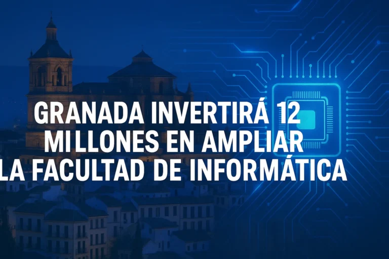 Granada invertirá 12 millones en ampliar la Facultad de Informática