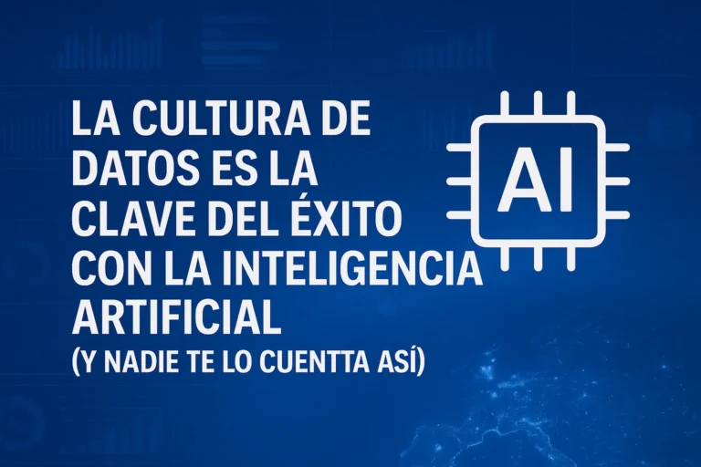 La cultura de datos es la clave del éxito con la inteligencia artificial