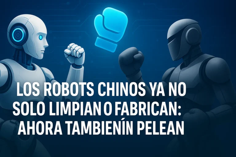 Los robots chinos ya no solo limpian o fabrican ahora también pelean