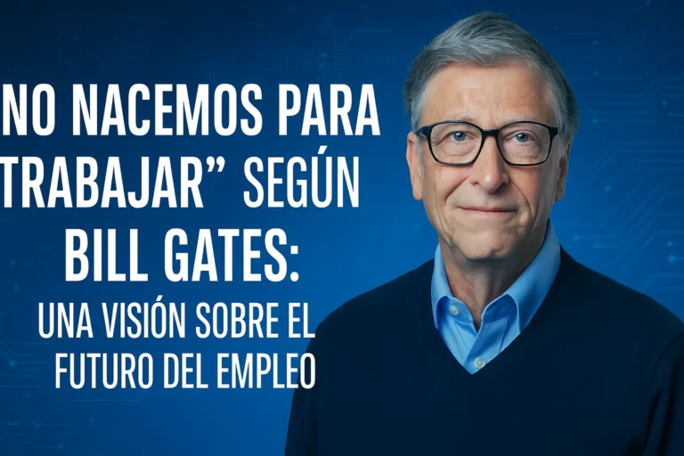 No nacemos para trabajar