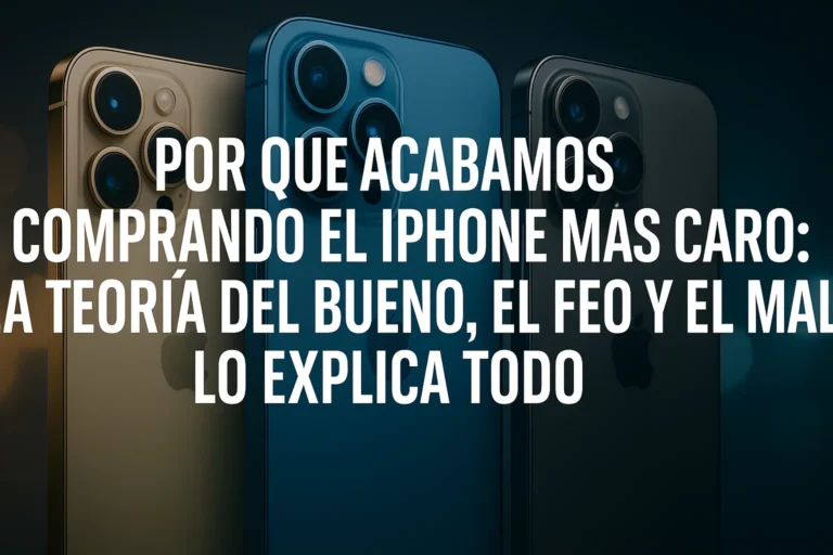 Por qué acabamos comprando el iPhone más caro