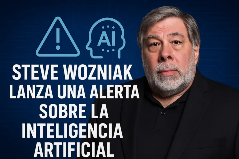 Steve Wozniak lanza una alerta sobre la inteligencia artificial