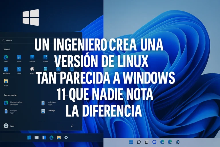 Un ingeniero crea una versión de Linux tan parecida a Windows 11