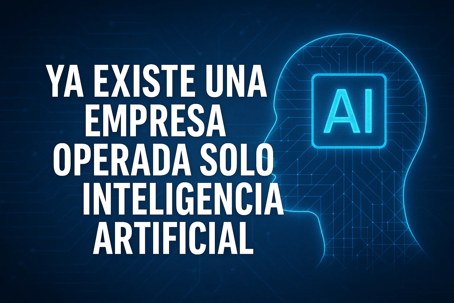 Ya hay una empresa solo con empleados de IA