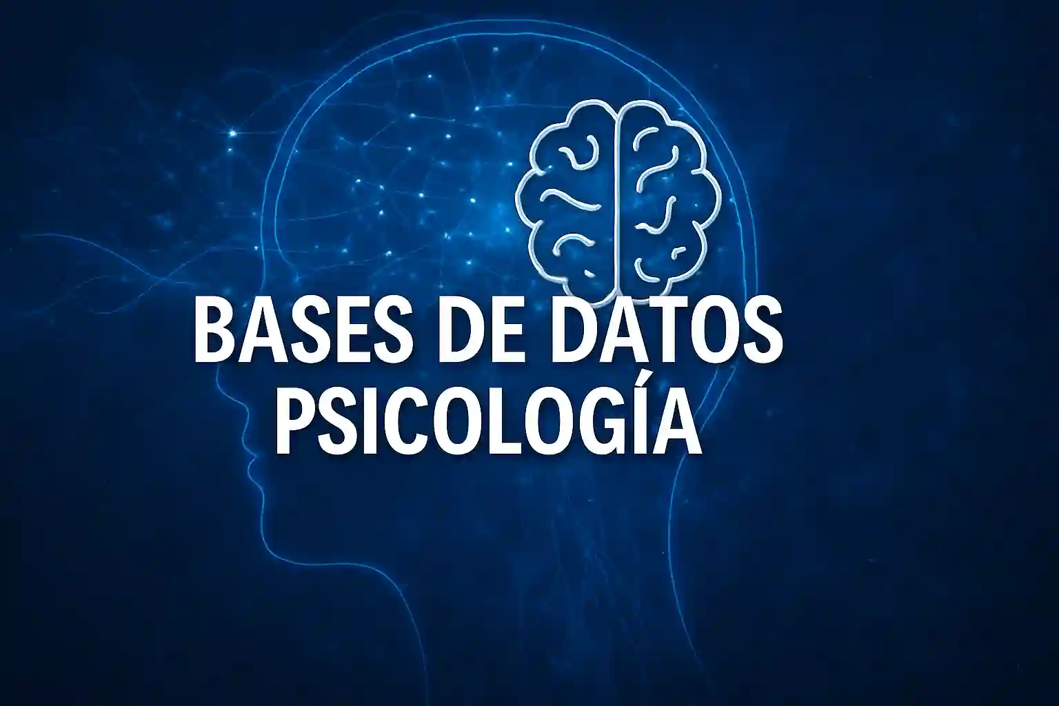 bases de datos psicologia