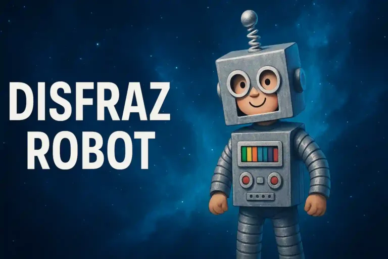 disfraz robot