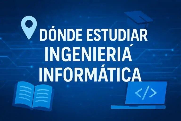 donde estudiar ingenieria informatica