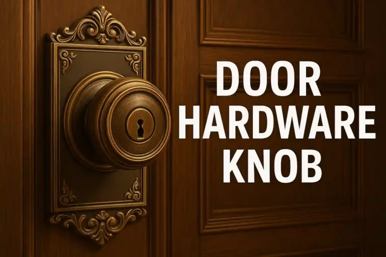 door hardware knob