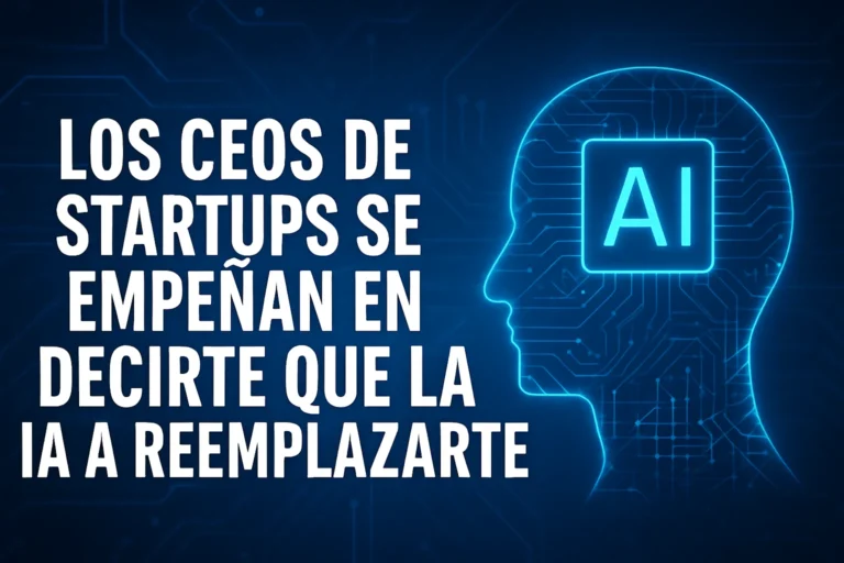 Los CEOs de startups se empeñan en decirte que la IA va a reemplazarte