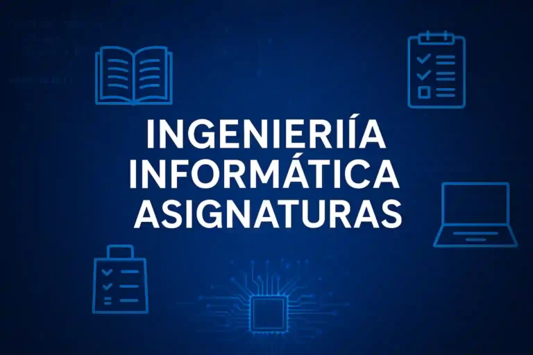 ingenieria informatica asignaturas
