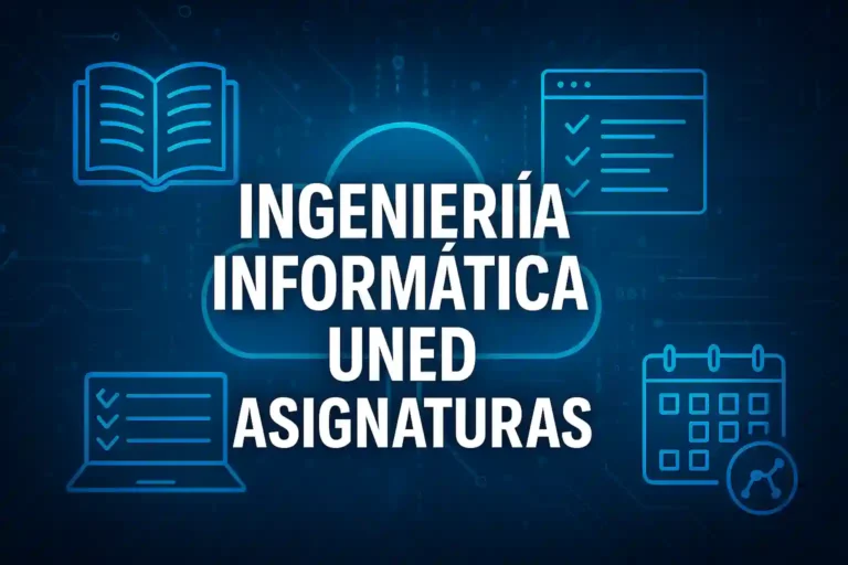 ingenieria informatica uned asignaturas