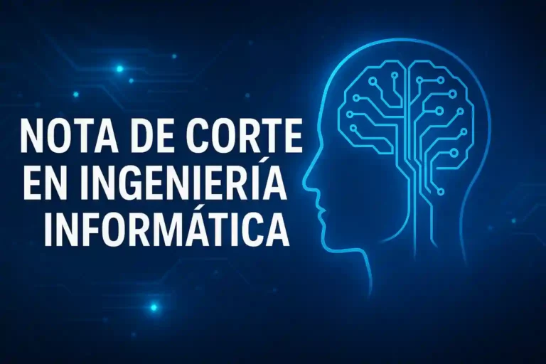 nota de corte en ingenieria informatica