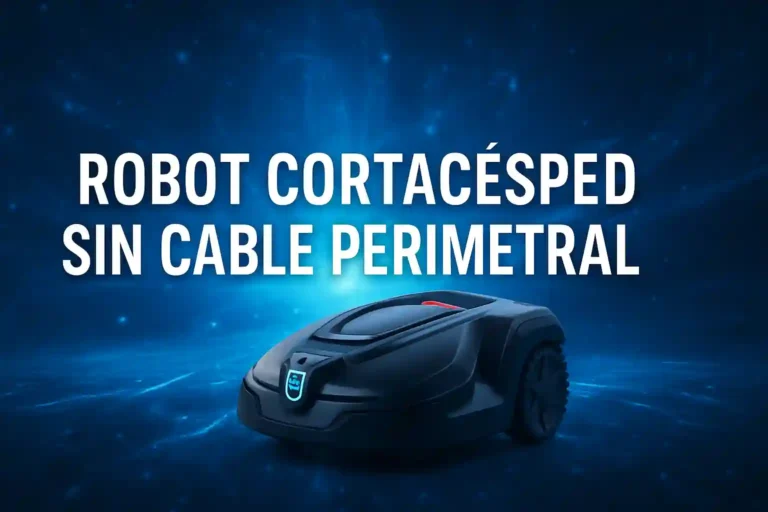 robot cortacésped sin cable perimetral