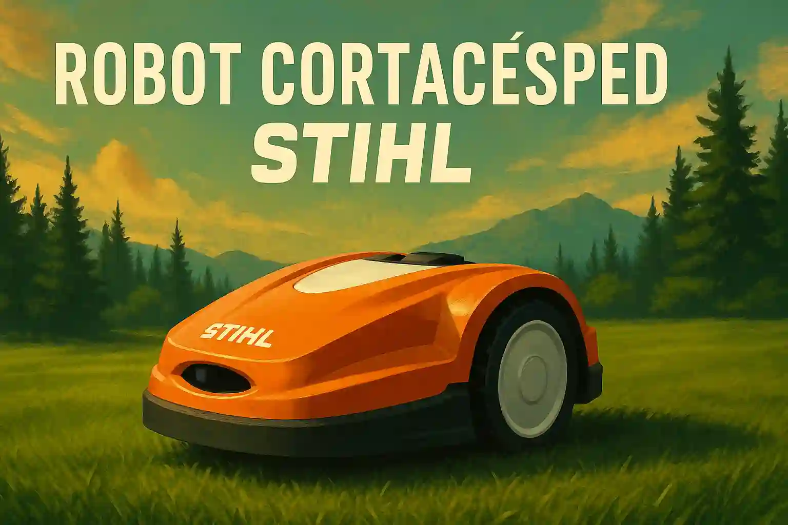 robot cortacésped stihl