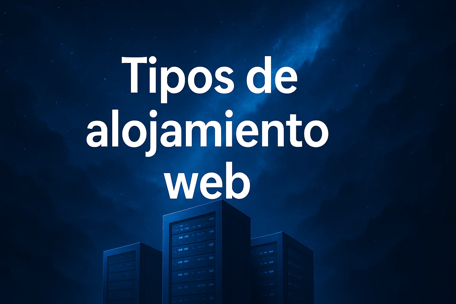 tipos de alojamiento web