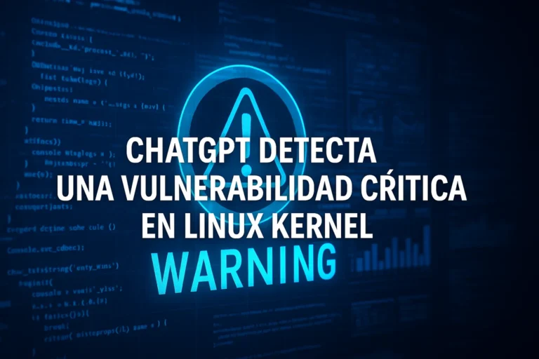 ChatGPT detecta una vulnerabilidad crítica