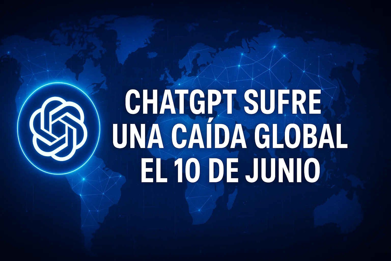 ChatGPT sufre una caída global el 10 de junio
