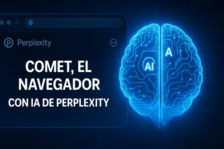 Comet el navegador con IA de Perplexity