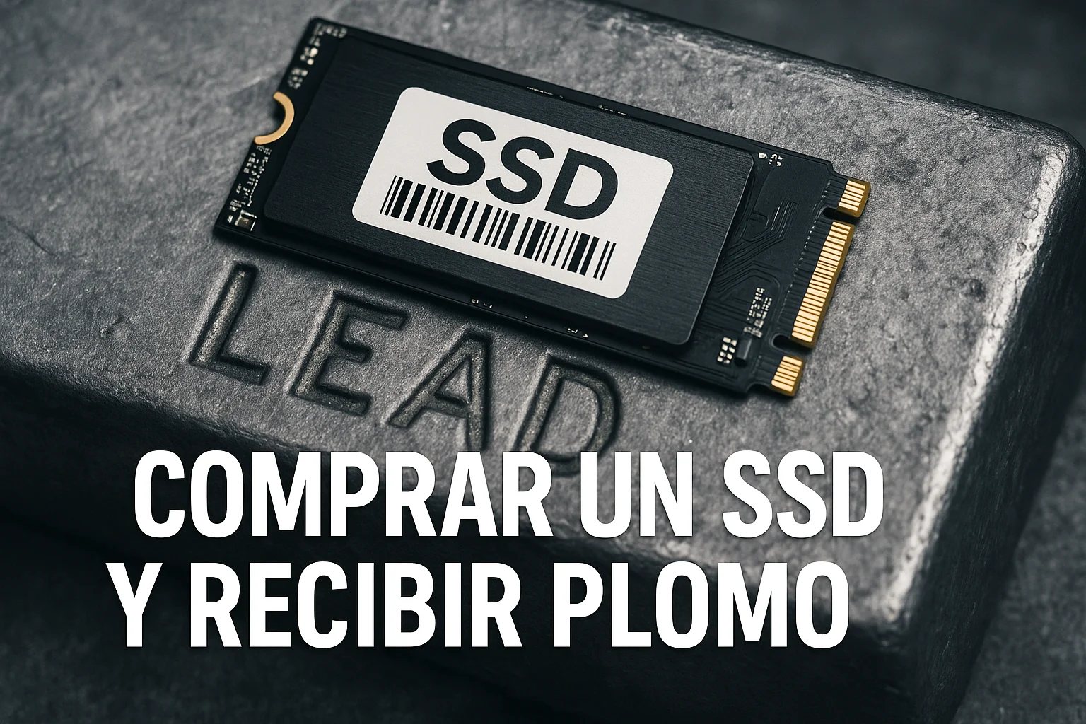 Comprar un SSD y recibir plomo