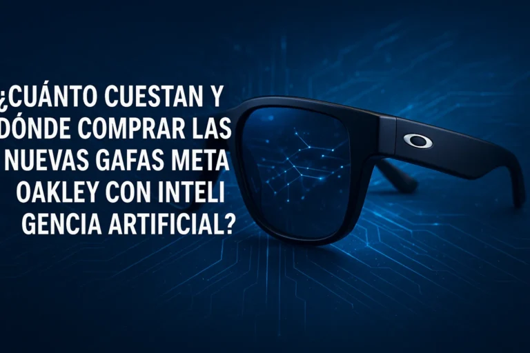 Cuánto cuestan y dónde comprar las nuevas gafas Meta Oakley
