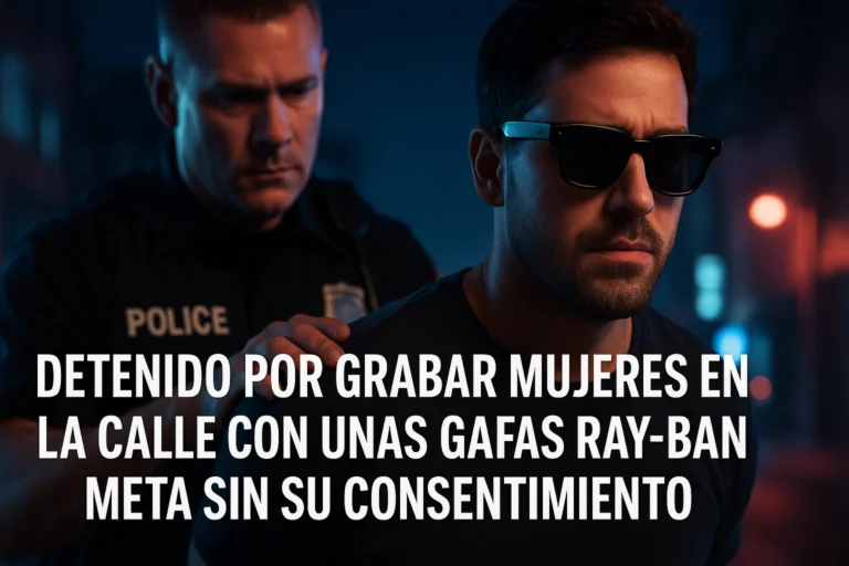 Detenido por grabar mujeres en la calle con unas gafas Ray-Ban Meta