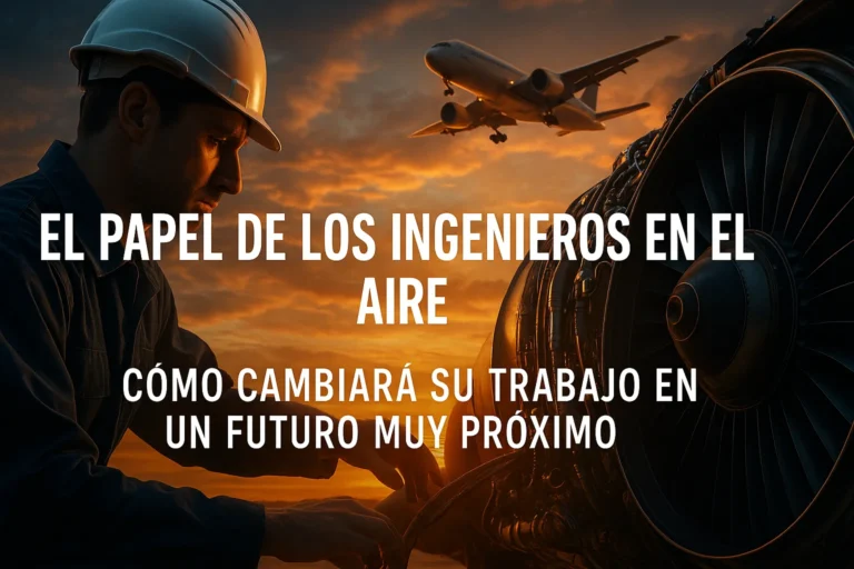 El papel de los ingenieros en el aire