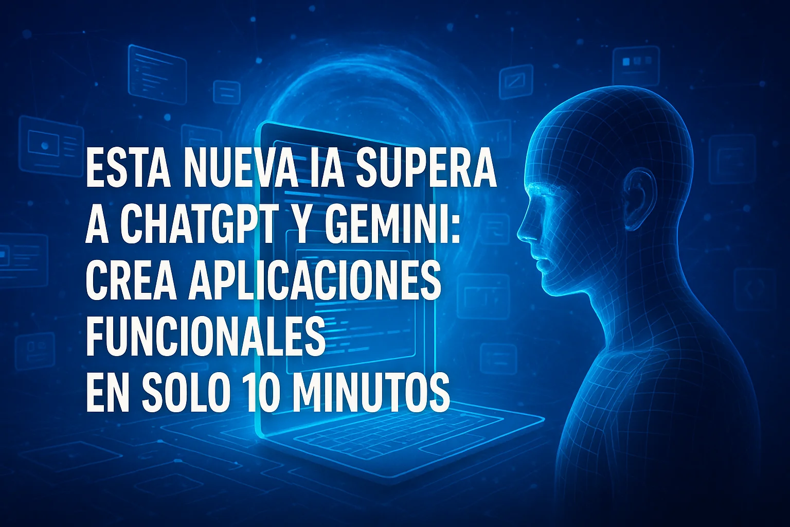 Esta nueva IA supera a ChatGPT y Gemini crea aplicaciones funcionales en solo 10 minutos
