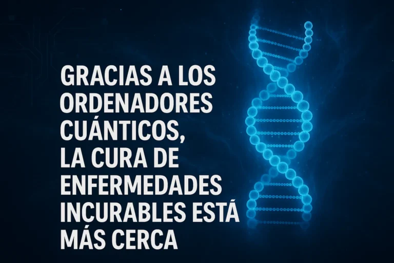 Gracias a los ordenadores cuánticos la cura de enfermedades incurables está más cerca