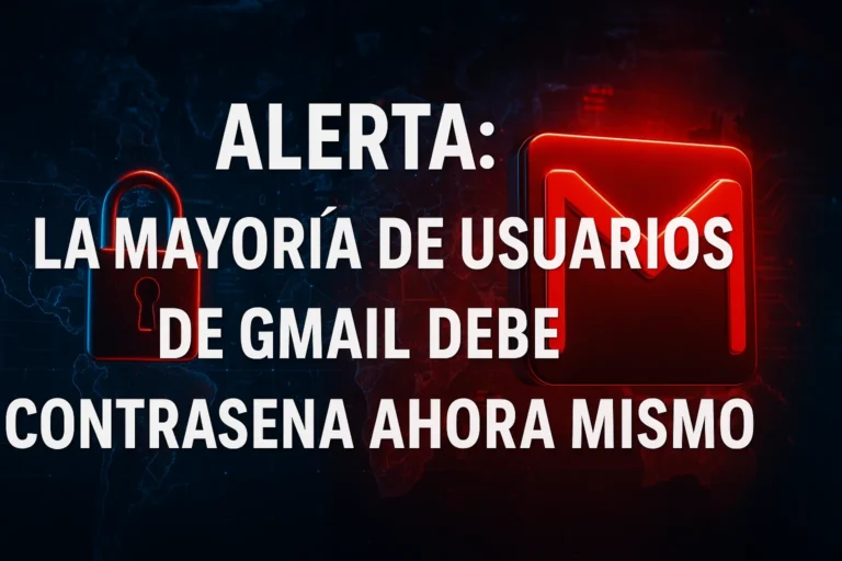 La mayoría de usuarios de Gmail debe actualizar su contraseña ahora mismo