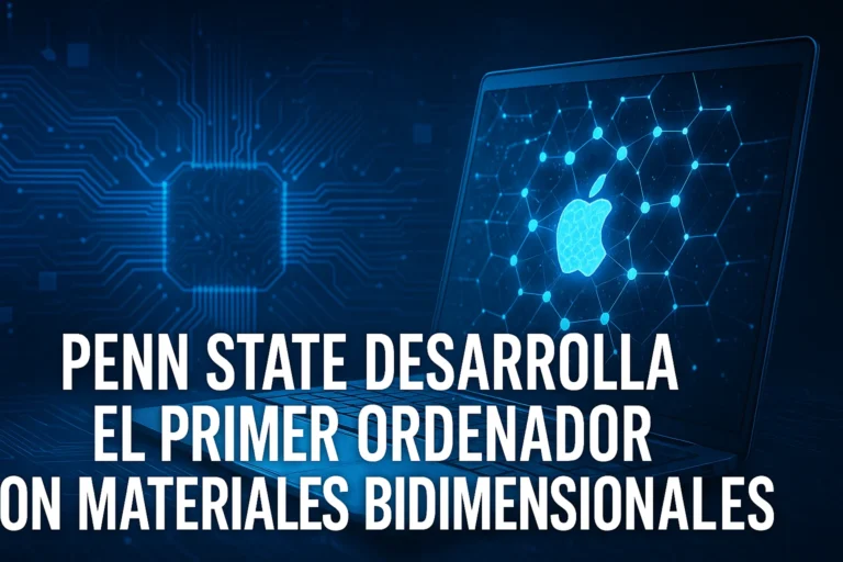 Penn State desarrolla el primer ordenador con materiales bidimensionales