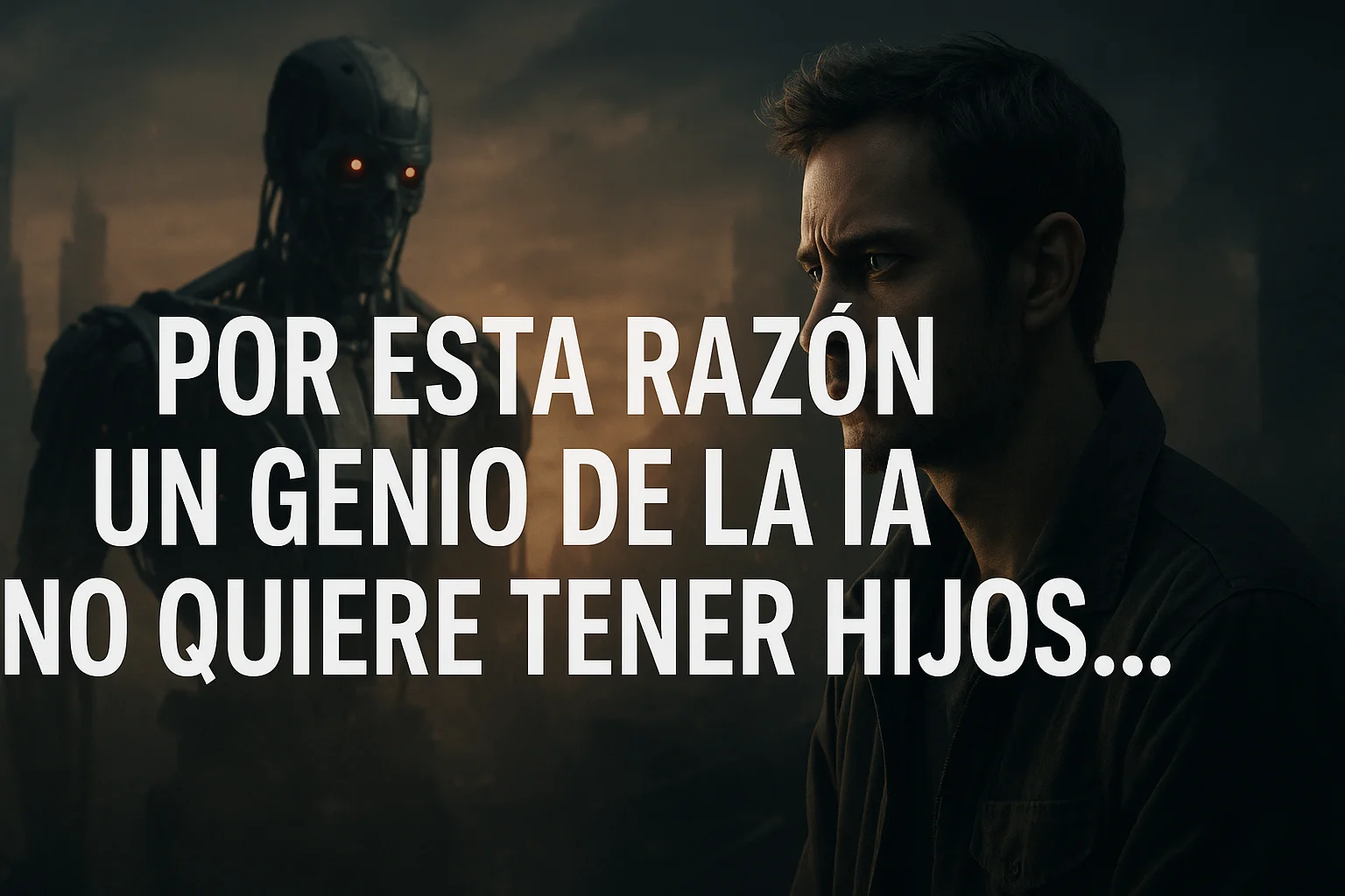 Por esta razón un genio de la IA no quiere tener hijos