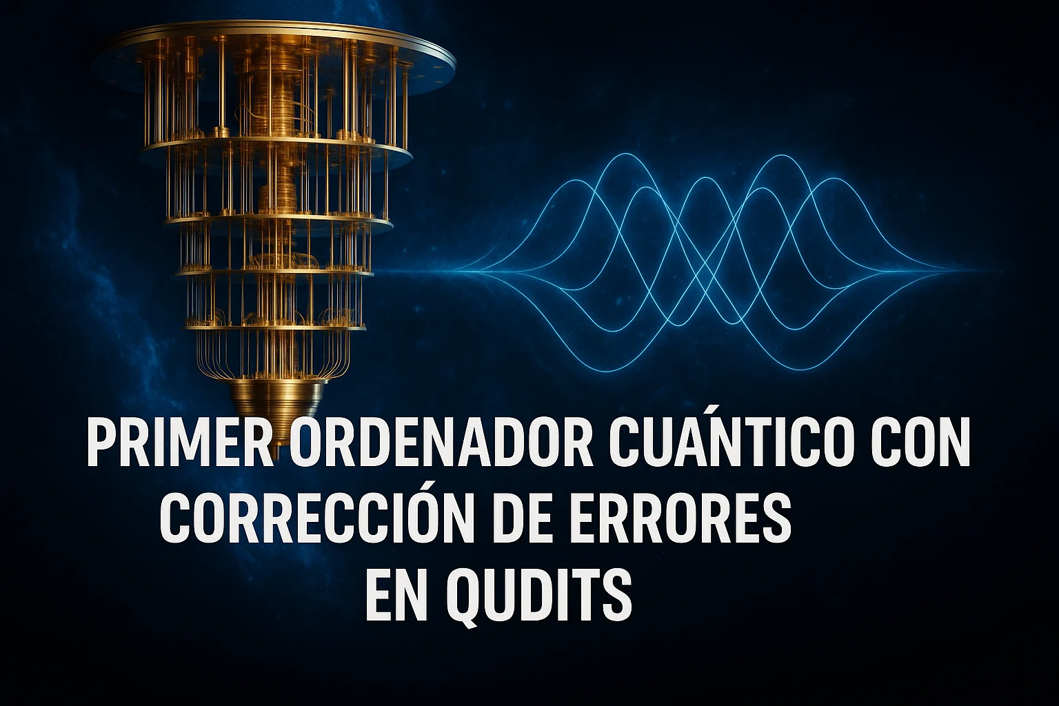 Primer ordenador cuántico con corrección de errores en qudits