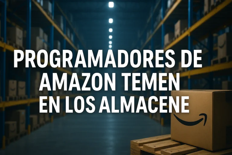 Programadores de Amazon temen acabar en los almacenes