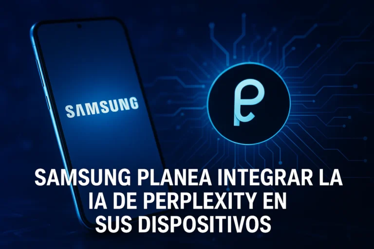 Samsung planea integrar la IA de Perplexity en sus dispositivos