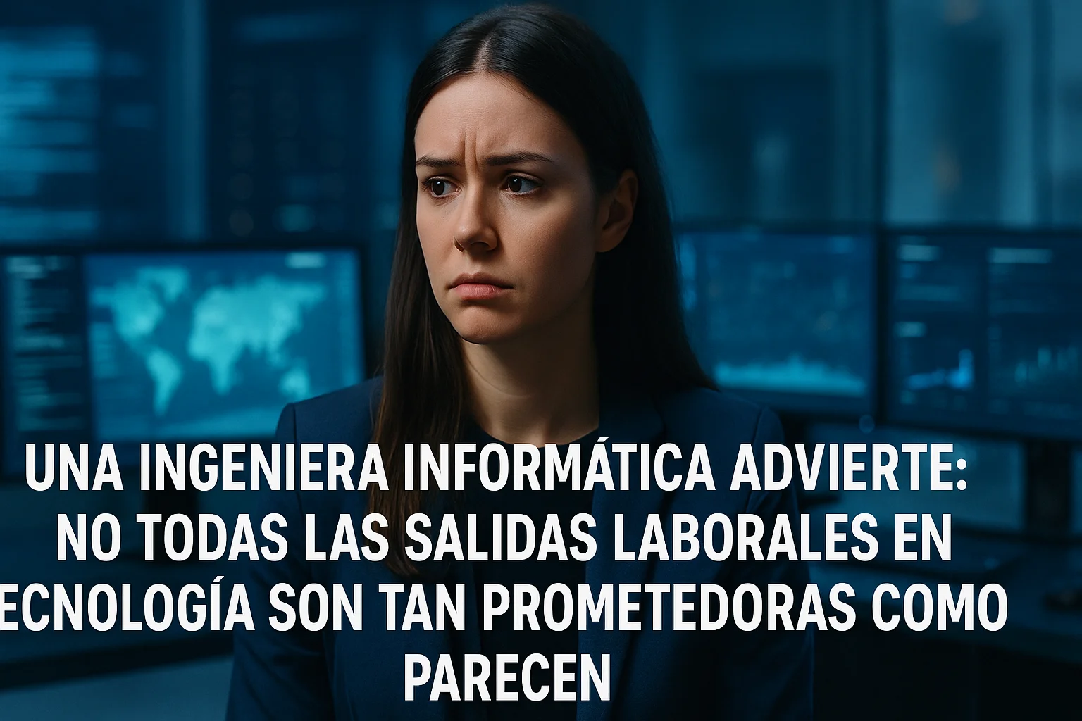 Una ingeniera informática advierte