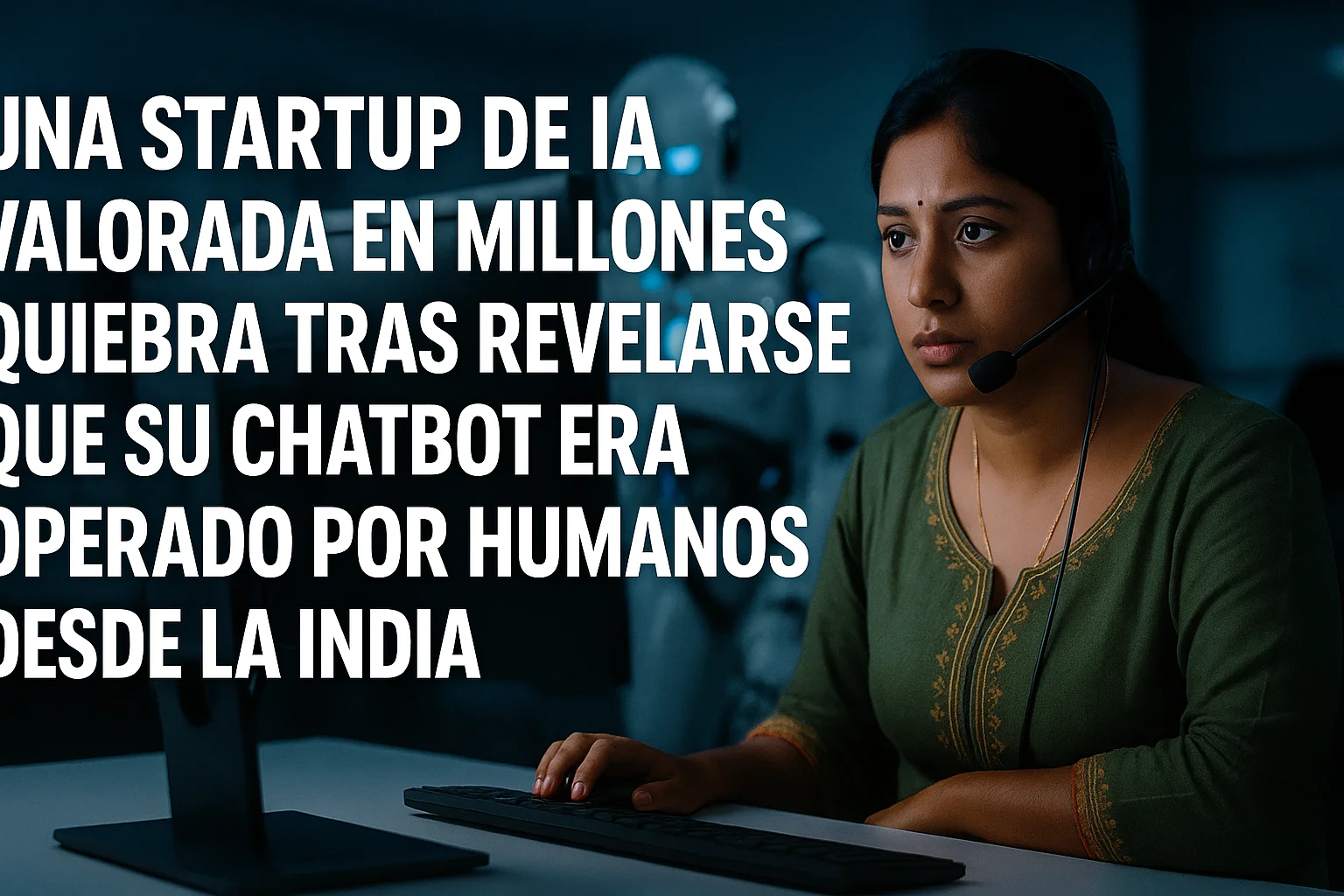 Una startup de IA valorada en millones quiebra