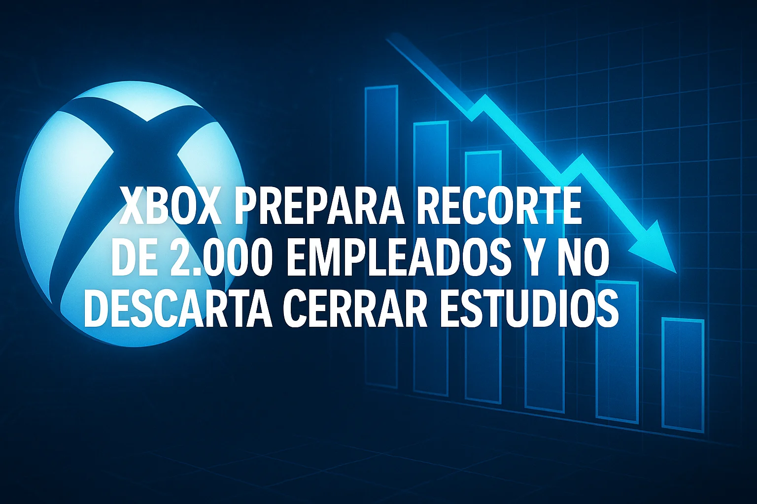 Xbox prepara recorte de 2.000 empleados