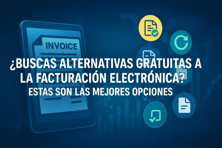 alternativas gratuitas a la facturación electrónica