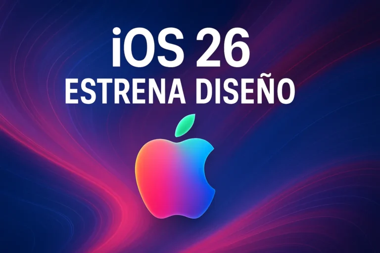 iOS 26 estrena diseño