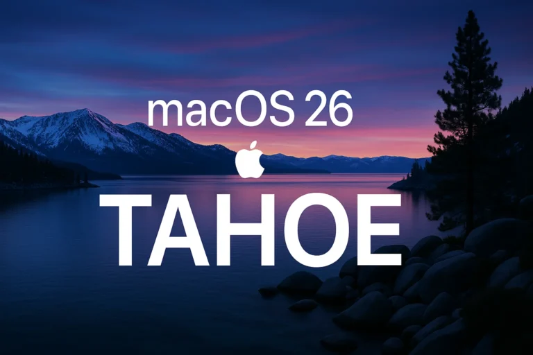 macOS 26 Tahoe