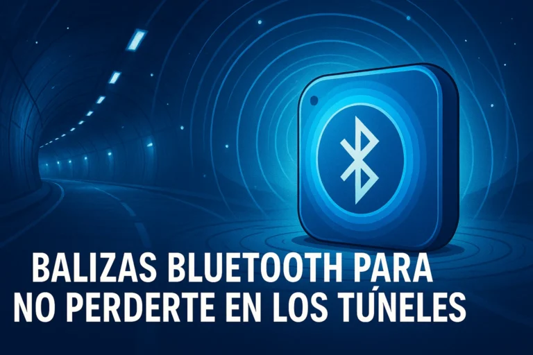 Balizas Bluetooth para no perderte en los túneles