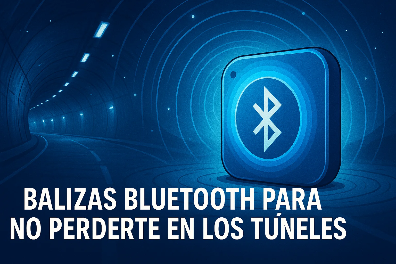 Balizas Bluetooth para no perderte en los túneles