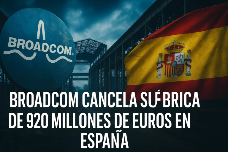 Broadcom cancela su fábrica de 920 millones de euros en España