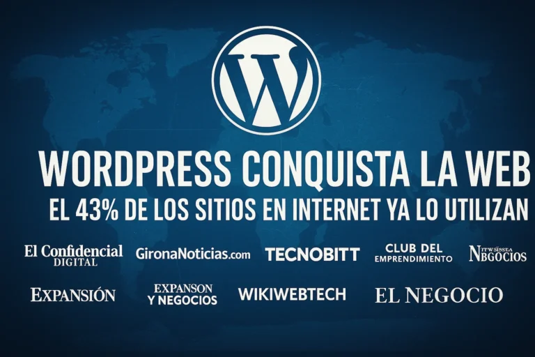 Caso de éxito Nuestra empresa referente en WordPress según los medios