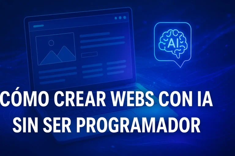 Cómo crear webs brutales con IA sin ser programador