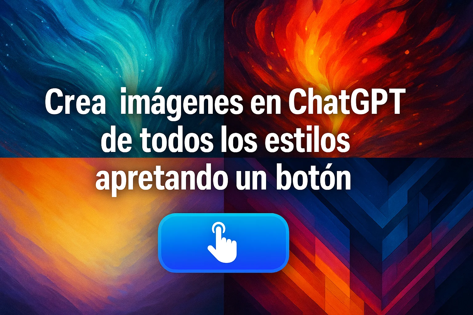 Crea imágenes en ChatGPT de todos los estilos apretando un botón