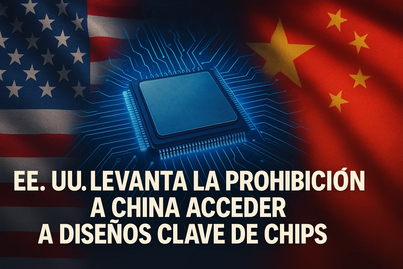 EE.UU. levanta la prohibición a China diseños de chips