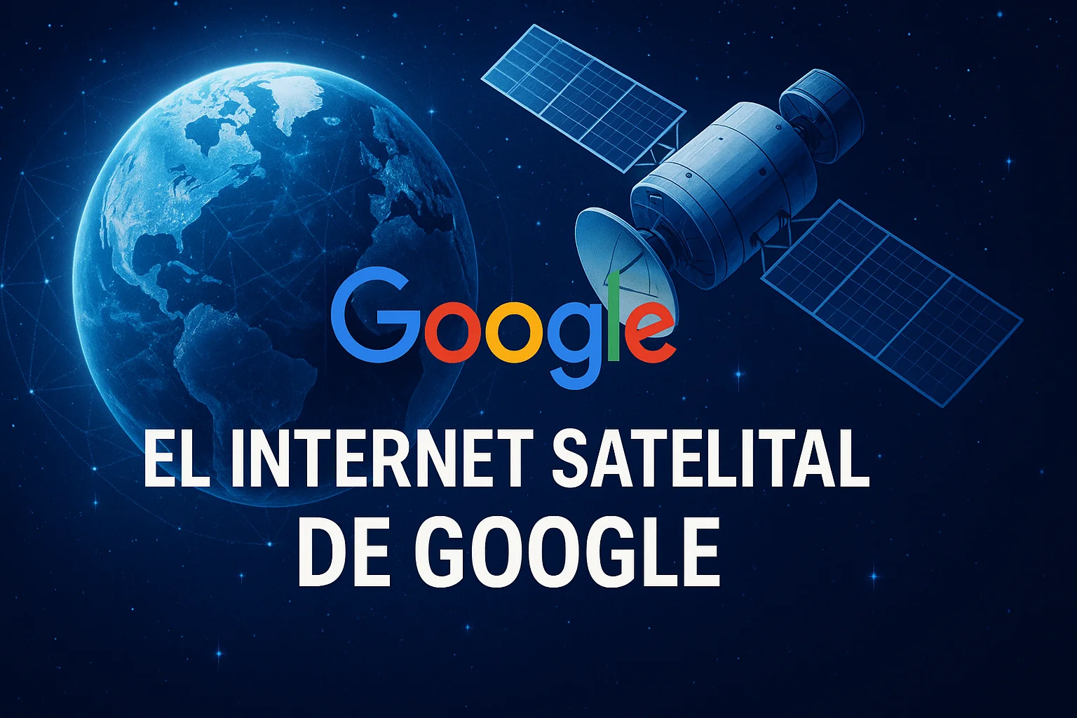 El internet satelital de Google así planea llevar conectividad global con su red de órbita baja
